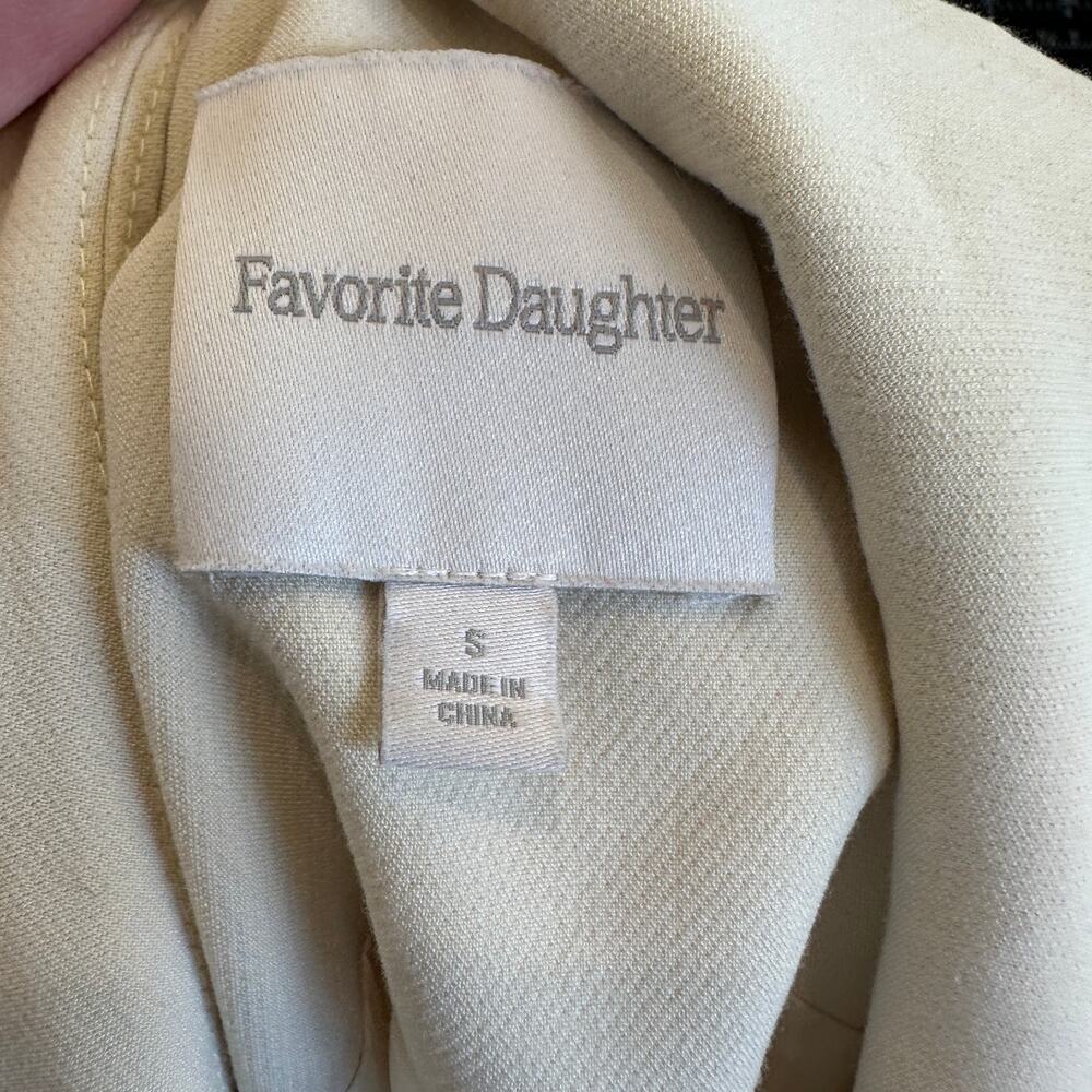 Favorite Daughter Butter Yellow Oversize Blazer SMALL Work Suiting Designer $400 - Picture 14 of 14